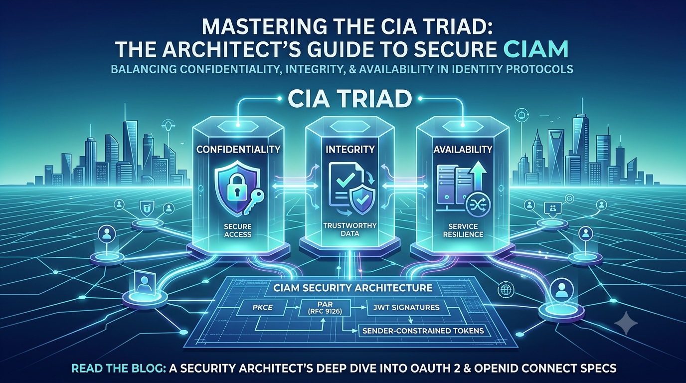 The CIA Triad: The Architectural Cornerstone of Identity & Access Management